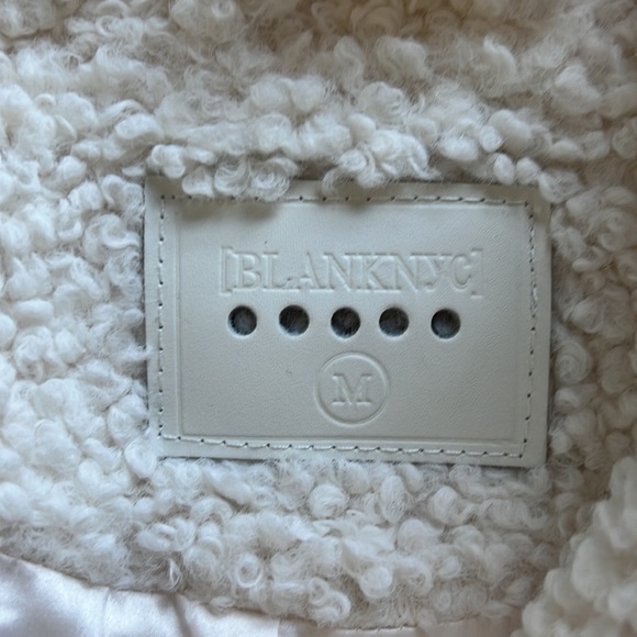 Blank NYC faux fur moto jacket - Picture 2 of 3